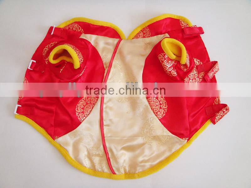 factory sale Chinese style design dog costume