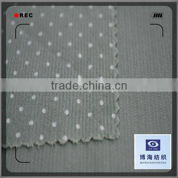 fine wale corduroy printed corduroy fabric