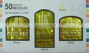 Fashionable mixed colors small round shape sewing thread