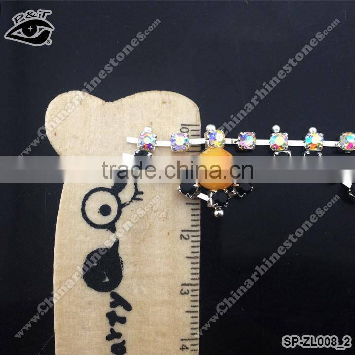 Best Seller 2015 Crystal Cup Chain Rhinestone Trimming For Dress Bags Garment Necklace