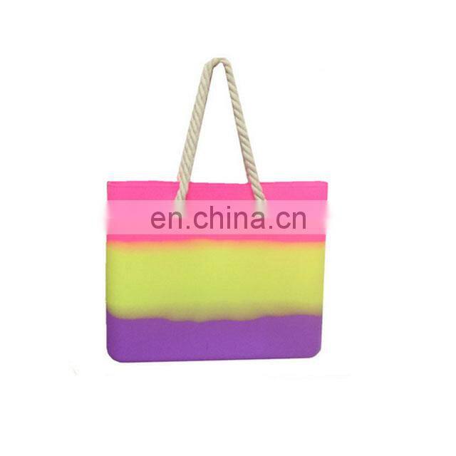 fashion big summer women shoulder bags silicone women beach bag 2017
