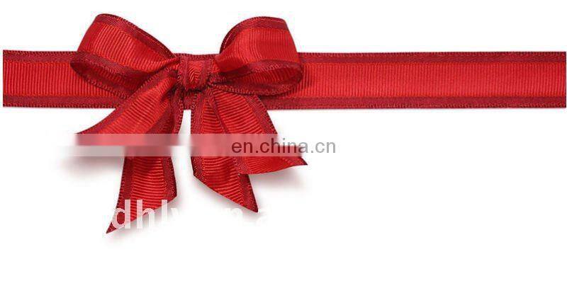 Colorful satin ribbon, polyster satin ribbon