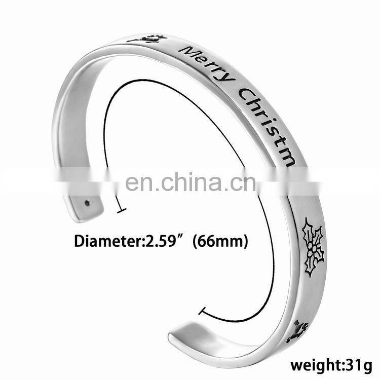 Hand stamped and custom stamped word bangle and inspiration cuff