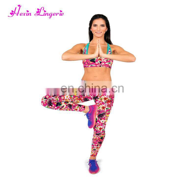 Low Price Fashion Print Fitness Tights 92 Polyester 8 Spandex Leggings
