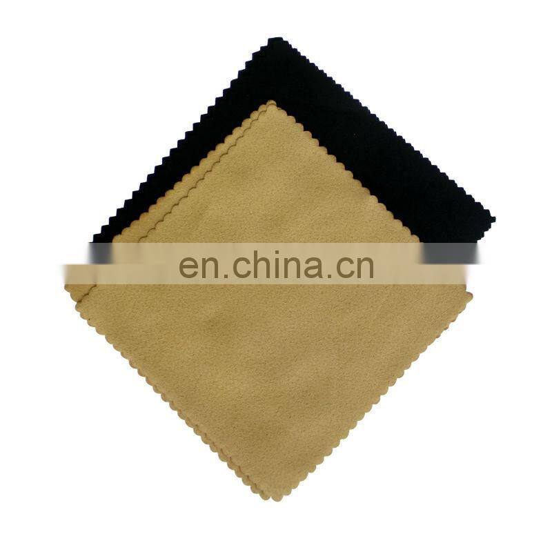 custom-making printed quality blue microfiber suede cleaner