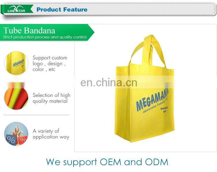 Hot Selling Recycled custom foldable 190T 210D waterproof shopping tote polyester folding bag