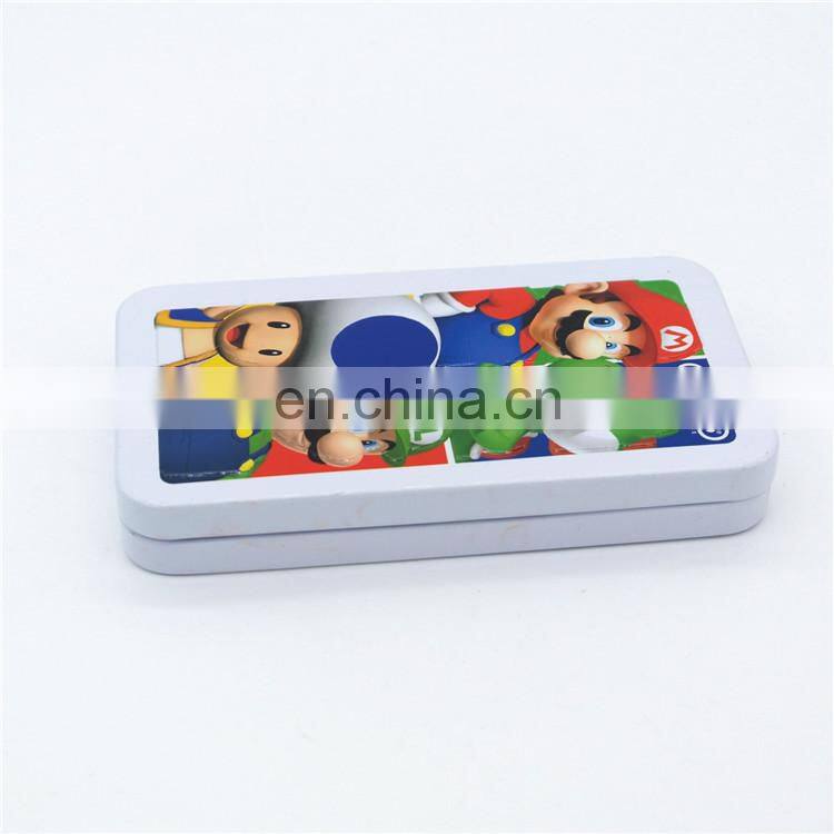 fancy custom Gamepad shaped mint storage metal tin case