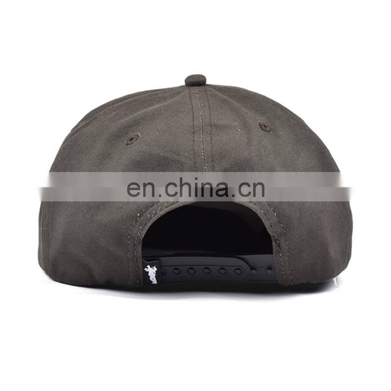 Design custom-made flat brim 5 panels snapback hats