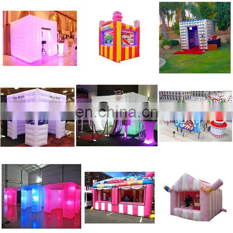 Advertising Inflatable Open Bar Booth Blow Up Coconut Tree House For Party Rental