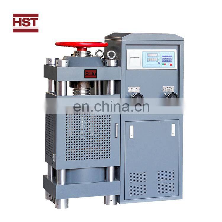 New design brick test instrument 300 ton hydraulic machine 2000kn manual compression testing machines with low price
