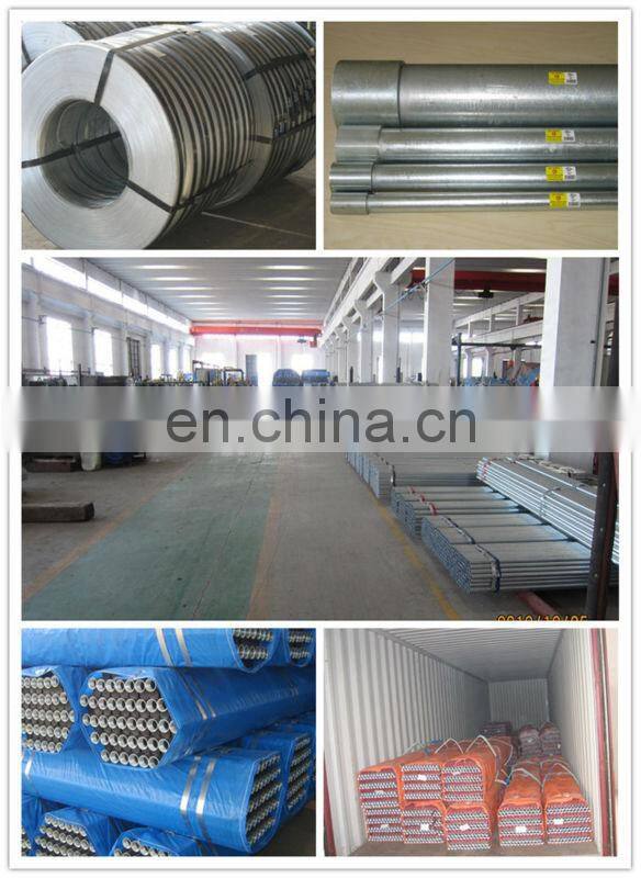 welded galvanized tubes