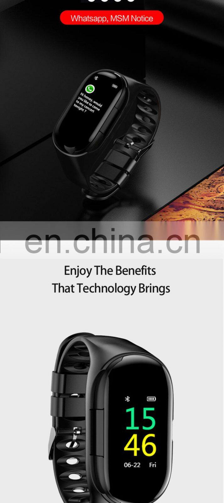 Smart Watch Water Proof Mens Custom Oem Android Sport Bracelet Latest 2019 Shenzhen Wholesale Hybrid Smart Watch 2 In 1