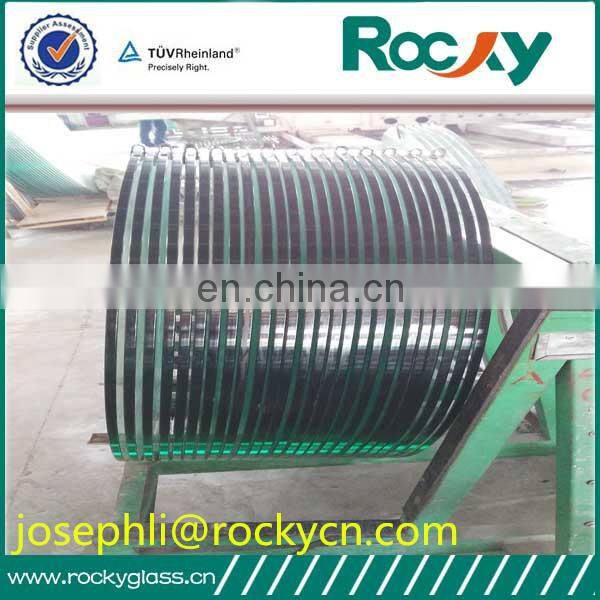 4-19mm curved tempered glass