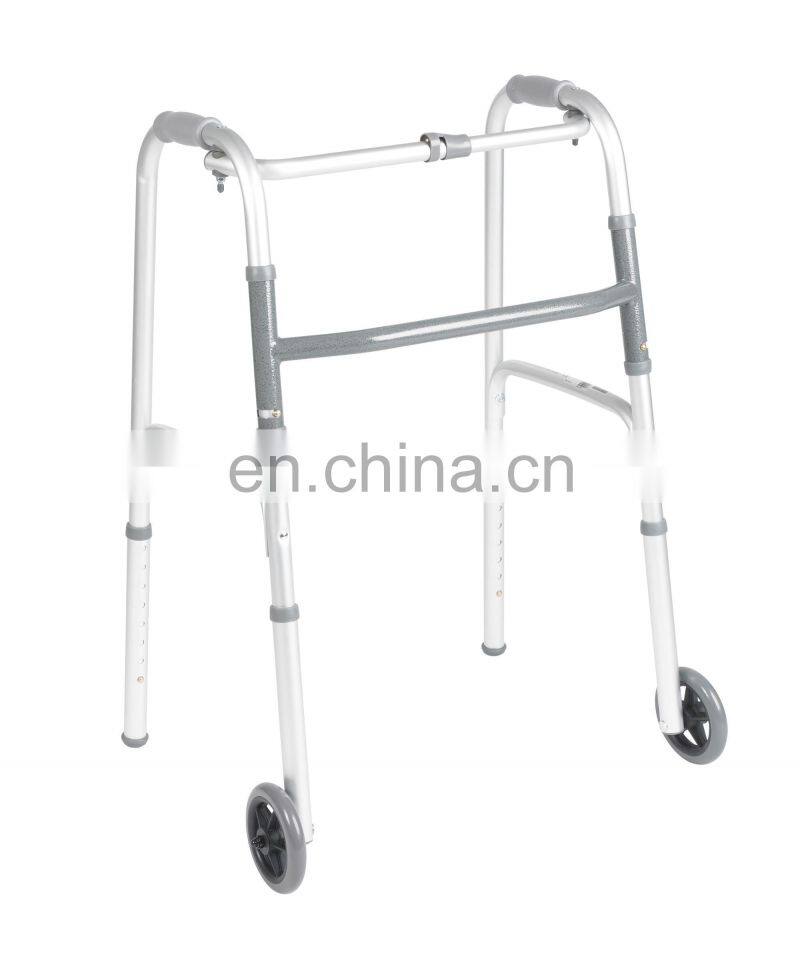 Durable aluminium adjustable Standing Knee Walker Orthopedic Walker for disabled