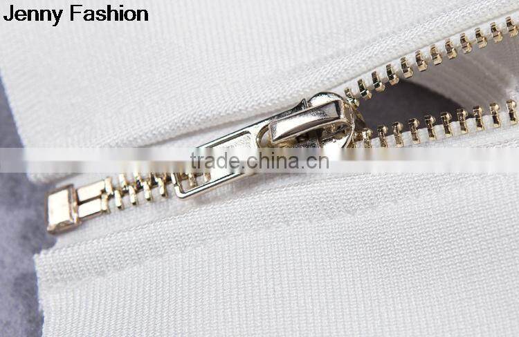 Jenny Fashion Wholesale 2016 New White Beige Red Yellow Sey Cute Women Strap Bandage Bustier Crop Tops