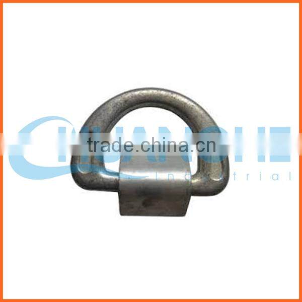 China supplier blue color triangle shade sail with d rings