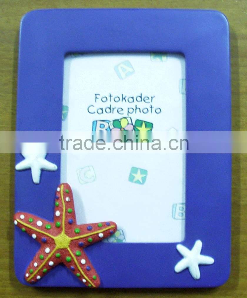 Unique Design Promotional Photo Frame, Lovely Cartoon Resin Craft Fresh Photo Frame