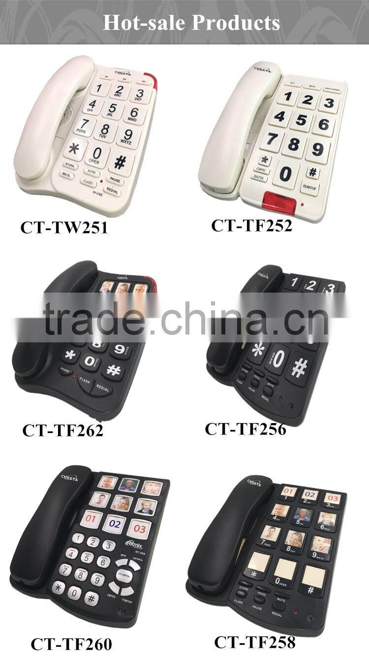 China Supplier Hot-sale Big Button Telphone For Old People
