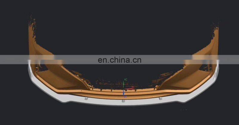 car  auto parts  ABS  front  lip and  rear  diffuser  bumper protection  for  Hyundai ELantra  2019 +