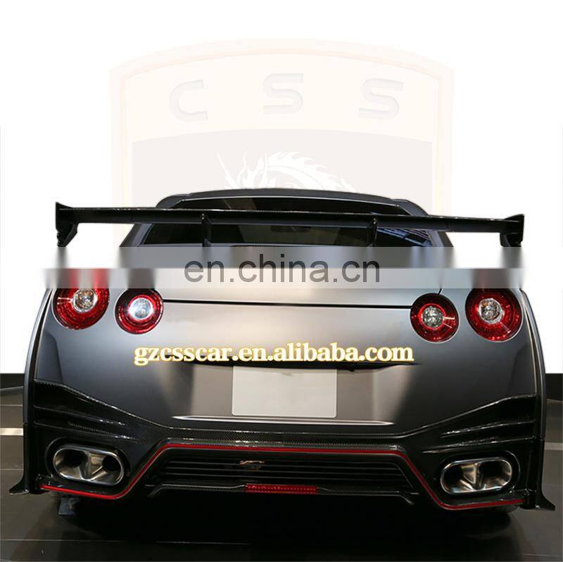 CF&FRP hot tuning part body kit for niss gtr r35 to nis-mo car body kit