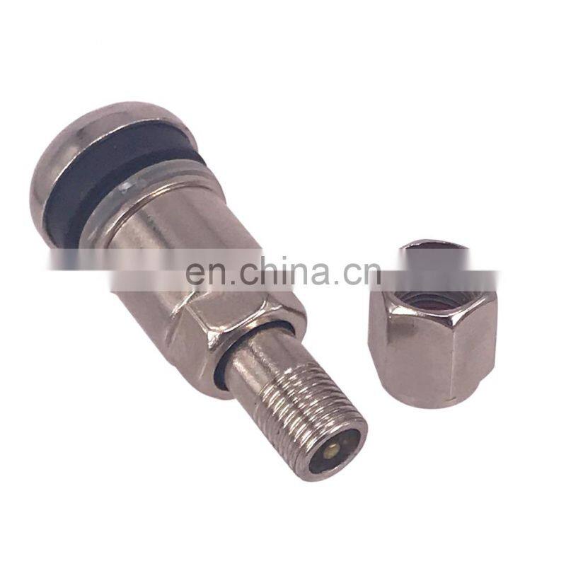 YAQIYA Tubeless Tire Valve Zinc Material TPMS Tr525