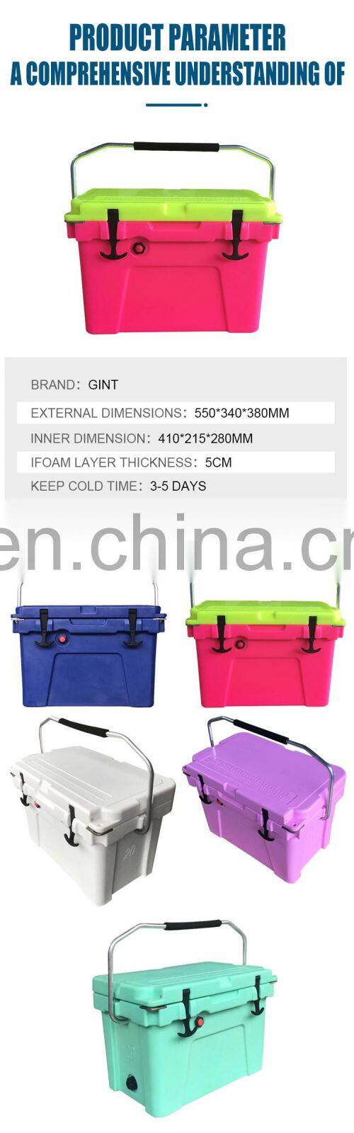 portable hiking camping modern travel sample outdoor modern sample camping cooler box travel fishing box ice chest small 20qt