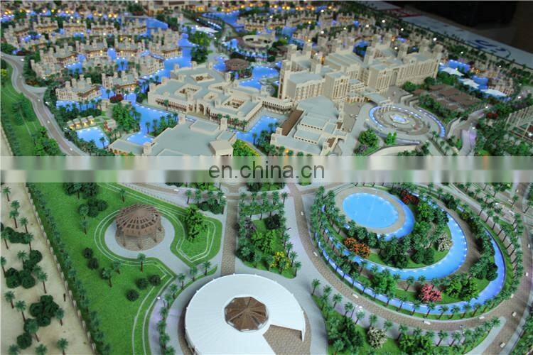 High quality master planning villa scale model , architectural model people