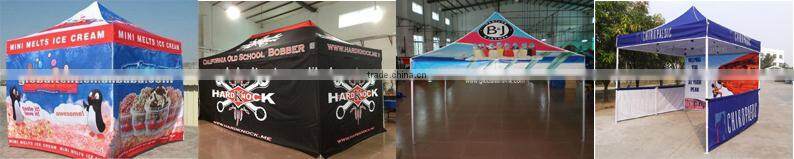 Custom Print Aluminum Pop Up Pagoda Tent 3x3m ( 10ft X 10 ft), Printed canopy & valance, 4 full walls