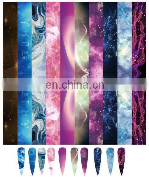 Personal Care Nail Art Fashion False Nails 3d polish nail art stickers