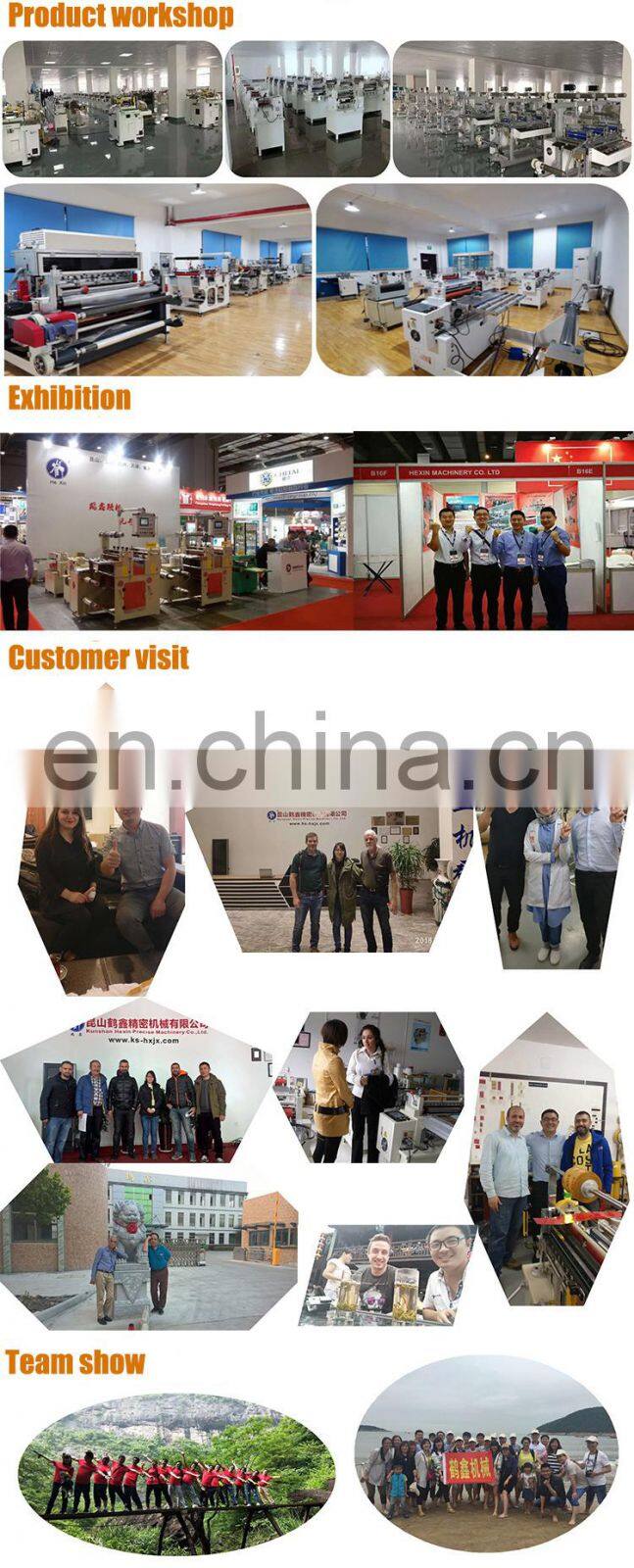 textile Conductive cloth rewind and slitting machine