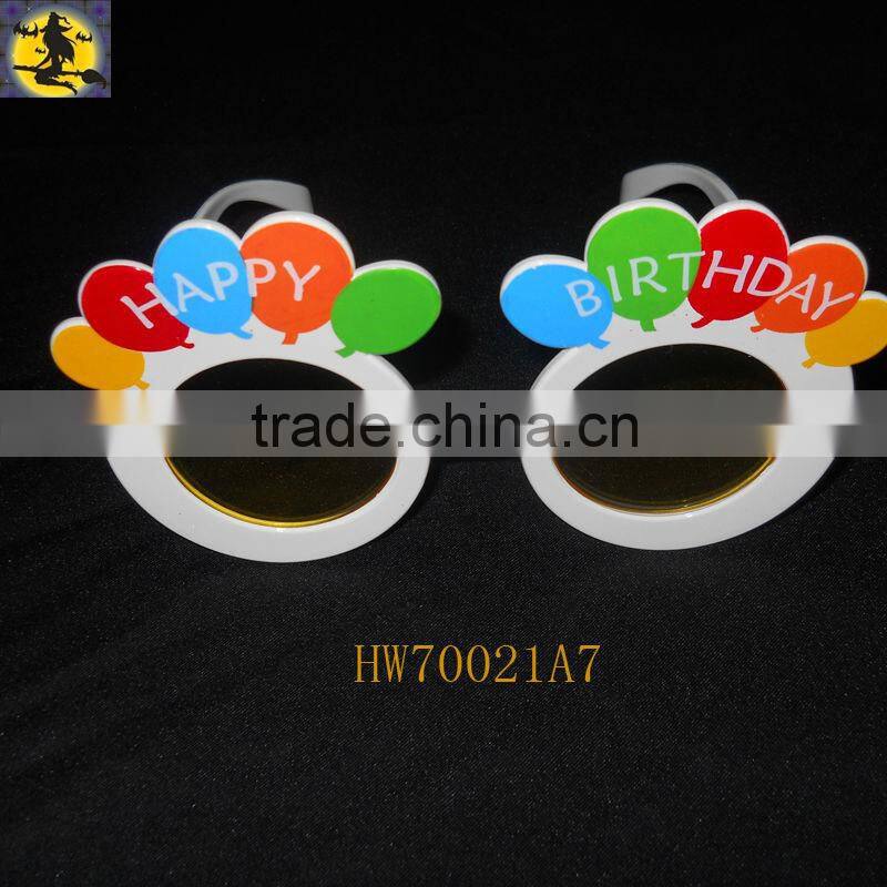 Fashion pellucid Mini Foot Stand Cheap Birthday Glasses