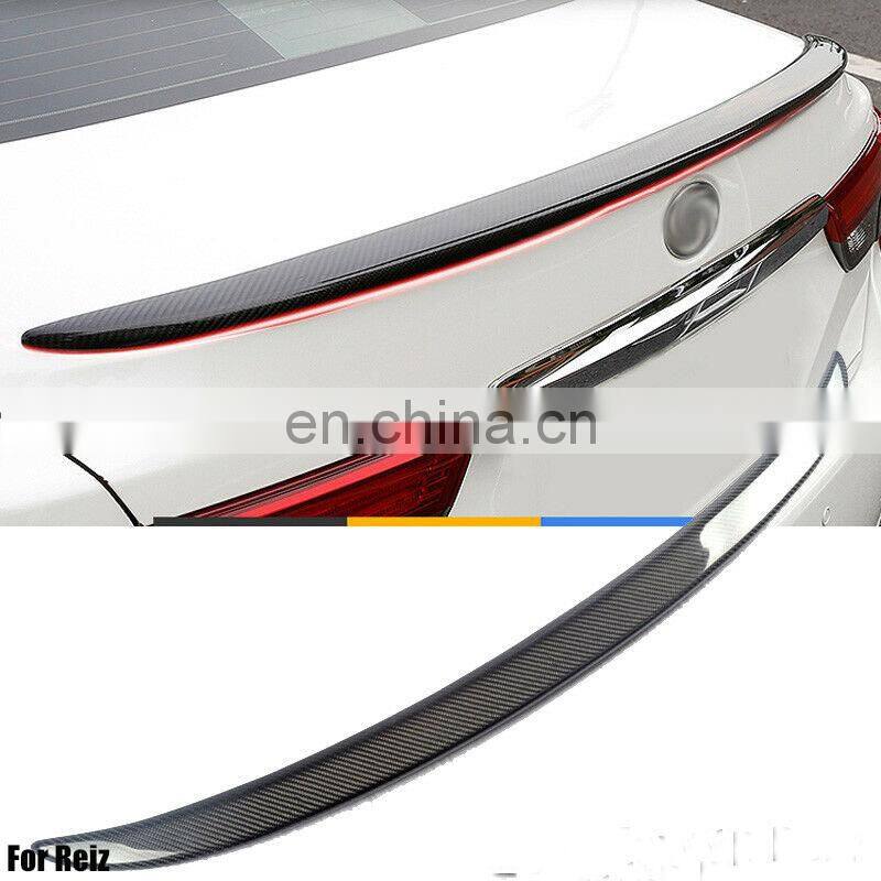 Carbon Fiber Primer Painted Back Rear Spoiler Lip Wing Wiper Styling Spoiler For REIZ 2006-2015 Rear spoiler