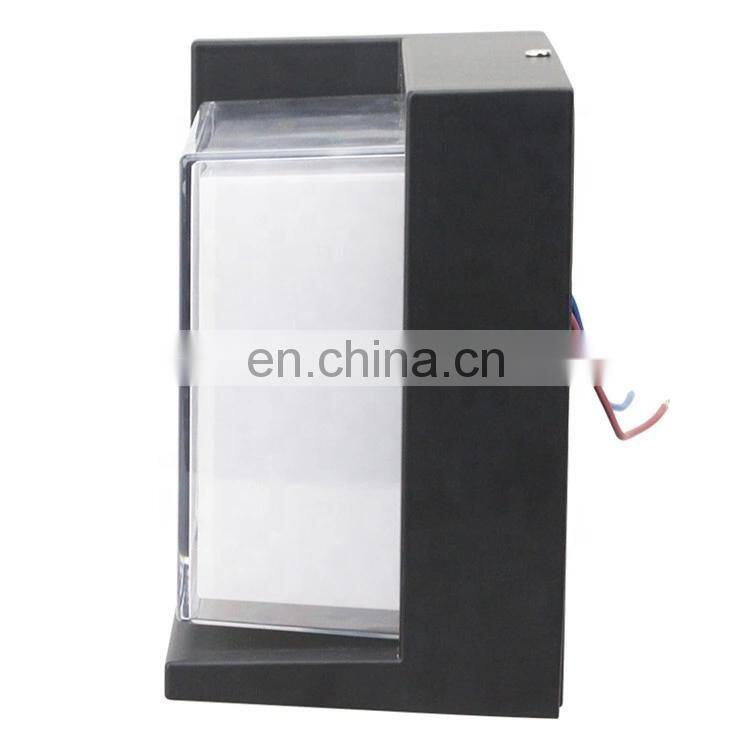 Morden Decoration Square Black Scones Lamp Wall Bracket Light