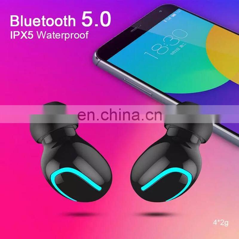 Q32 TWS 5.0 In Ear Mobile boat waterproof wireless sport earphone headphones