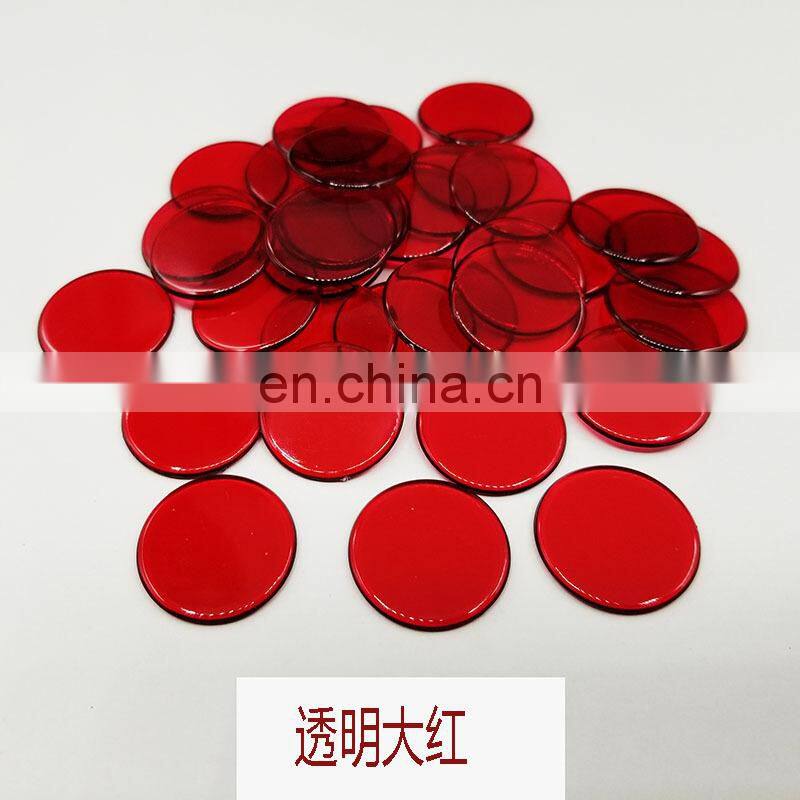 100pcs Montessori Learning Education Math Toys Learning Resources Color Plastic coin Bingo Chip Children Kids Classroom Supplies