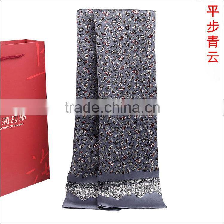 Indian men long scarf silk scarf