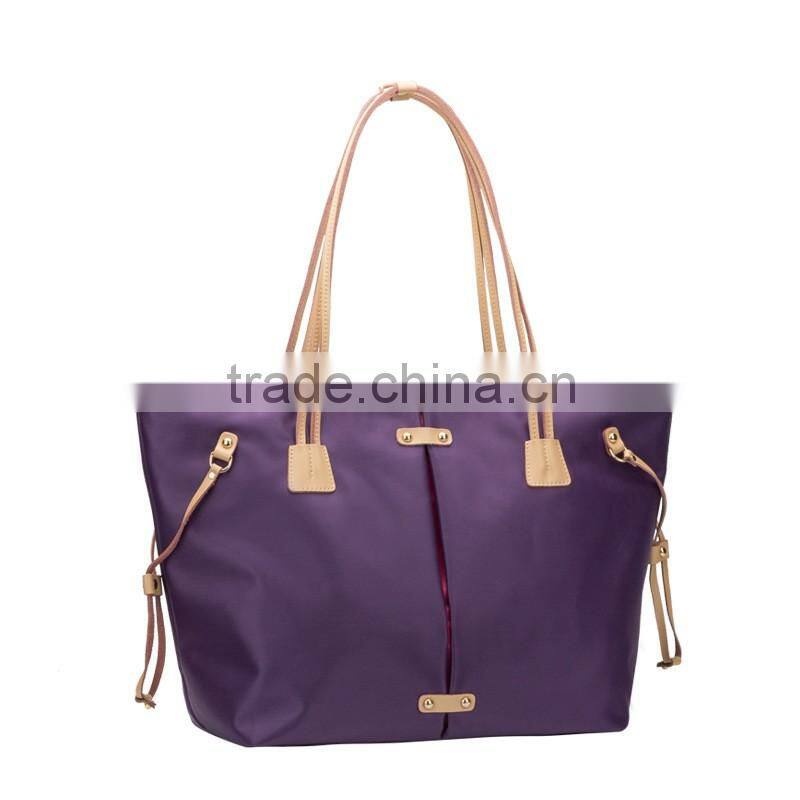 Ladies nylon shoulder bags