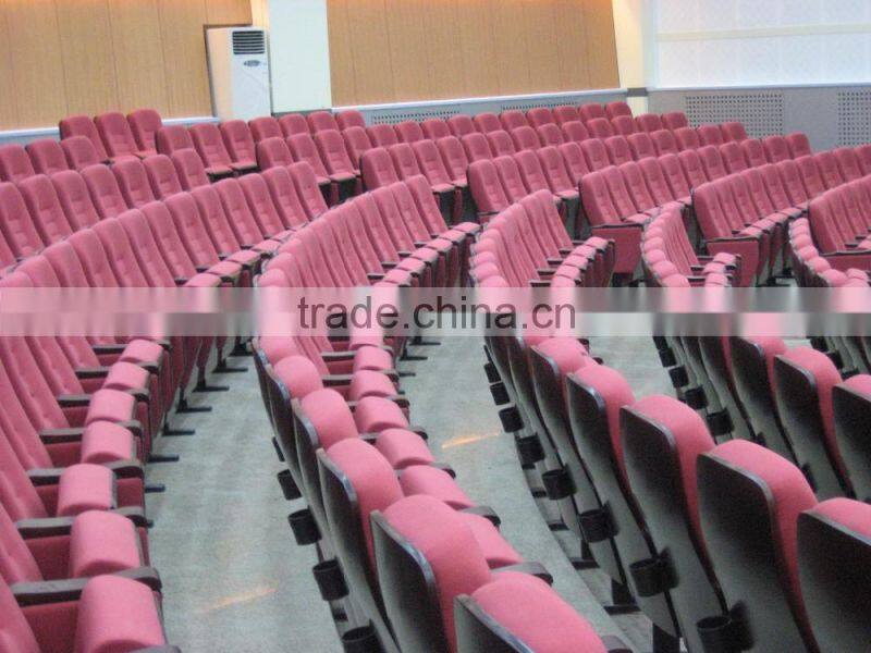 Wood auditorium theatre seat