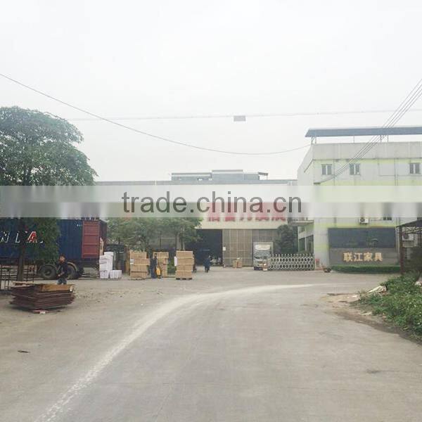 colorful plastic chair with wooden leg