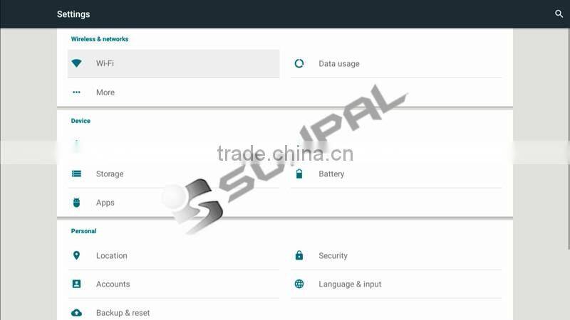 New Arrival !! Amlogic S905 Android TV box HD Android DVB S2+DVB T2 Combo tv box k1 plus