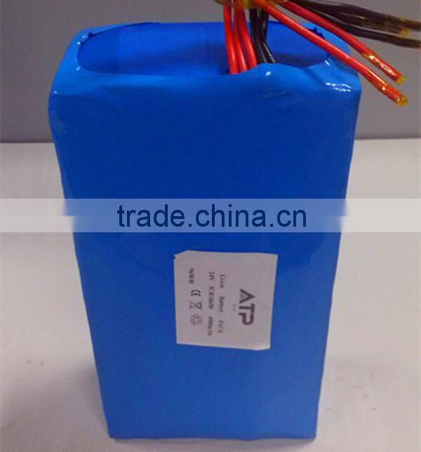 Customized capacity of 24v lipo battery / 36v lipo battery / 48v lipo battery