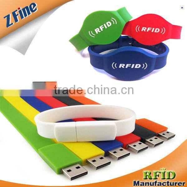 business rfid hitag nfc wristband hotel key tag from china supplier
