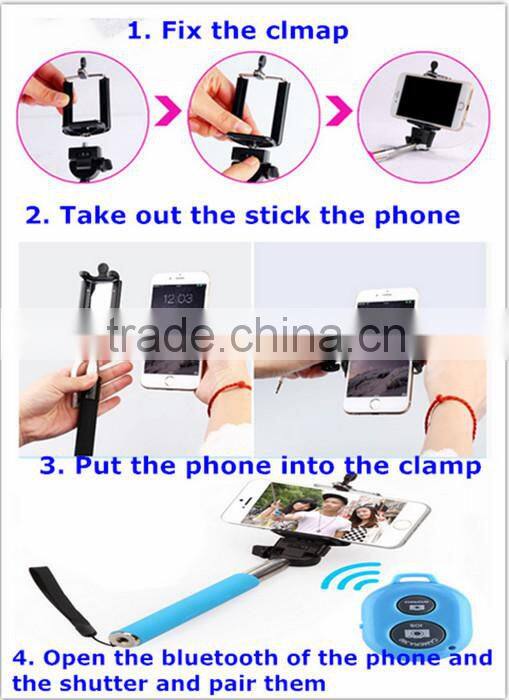 AtoB selfie kit S3 bluetooth selfie monopod, selfie stick with bluetooth, wireless handheld legoo monopod