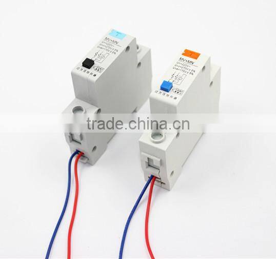 MV+MN automatic reset remote circuit breaker auxiliary switch