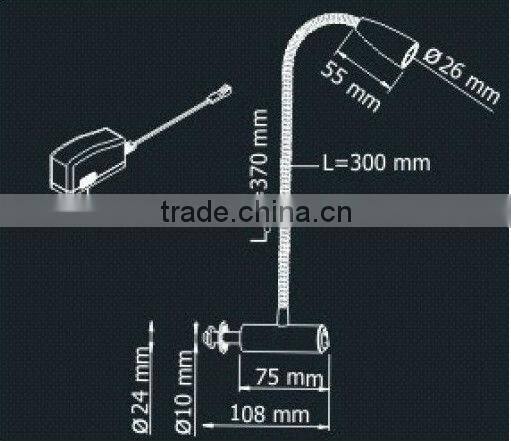LED flexible reading furniture lamp