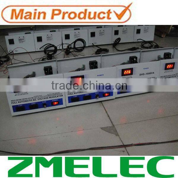 SVC Series High Accuracy Full-Auto AC Voltage Stabilizer (SVC-1500VA/TND-1500VA)