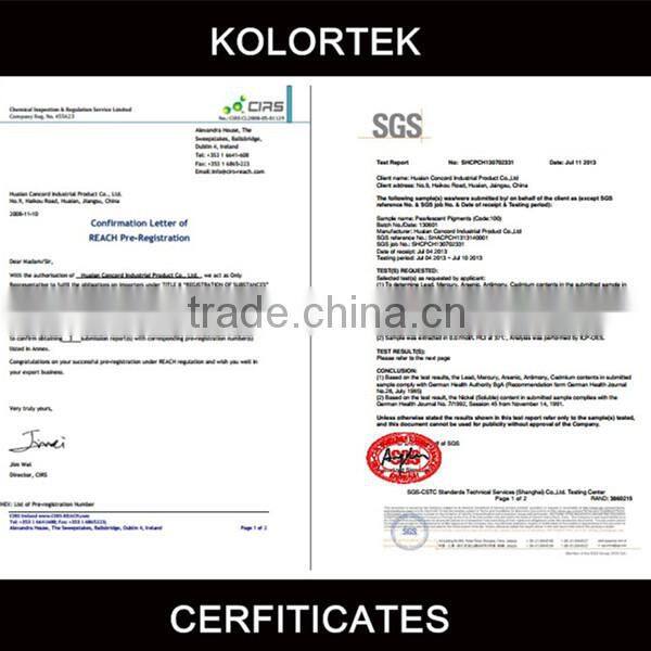Cosmetic Grade Pigment Ultramarines / Iron Oxides / Titanium Dioxides Matte Pigments