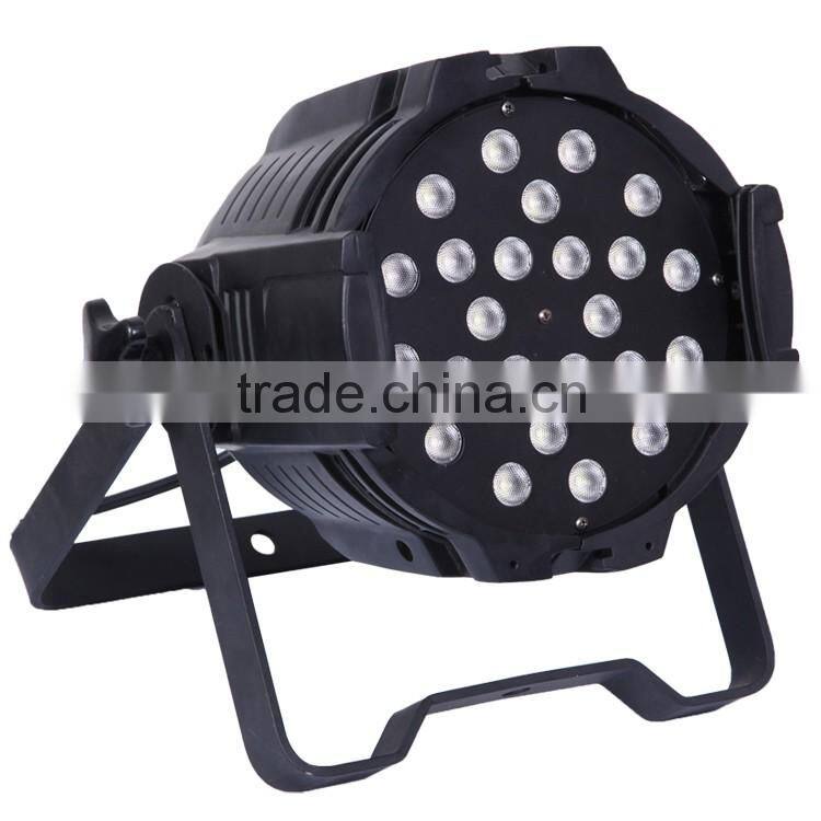 24pcs rgb 3in1 disco stage efect led wash light par 64 led stage lighting
