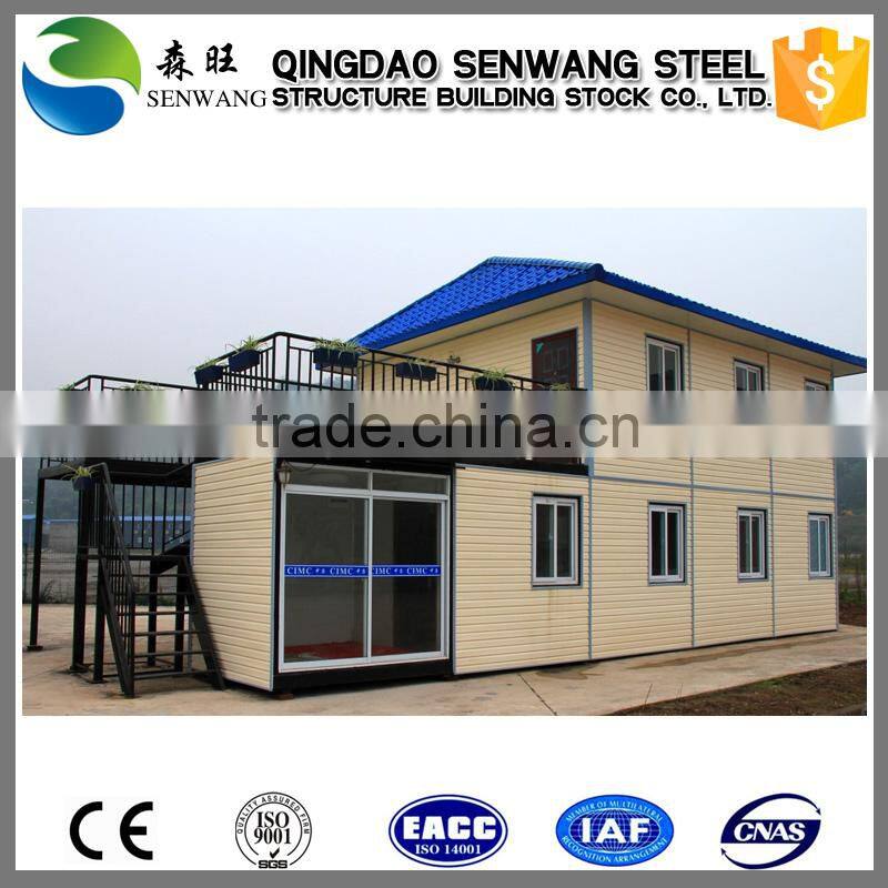 Light prefabricated container tiny house