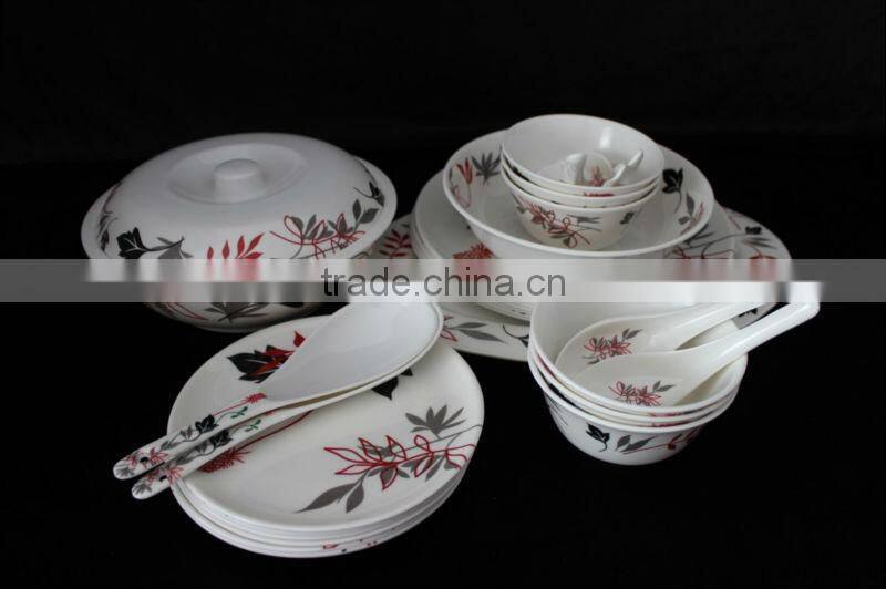 melamine tableware dinner set